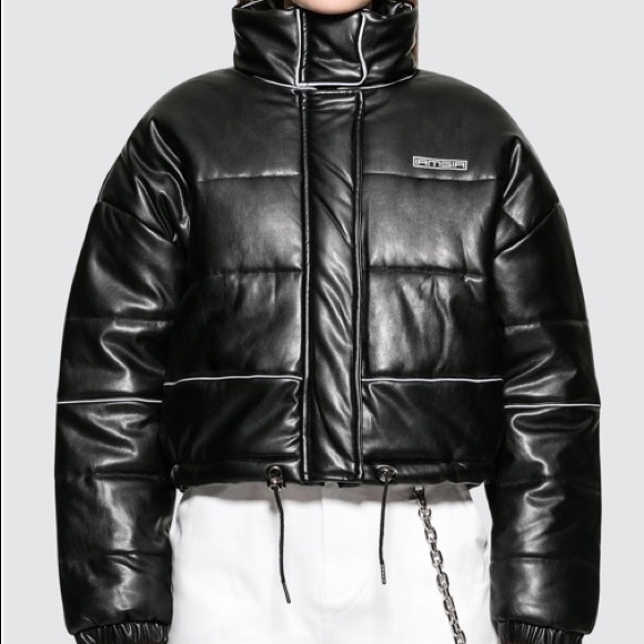 Iamgia Hersilla Black Puffer Jacket 